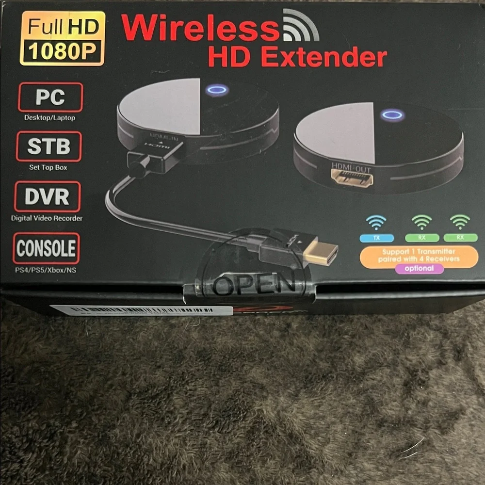 Wireless HD Extender with HDMI Output